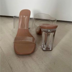 ZARA Clear Heels